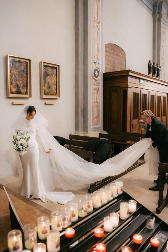 couple in the church