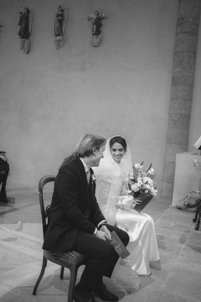 couple in the church