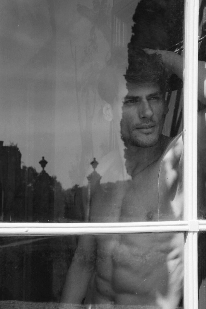reflects of groom and the villa