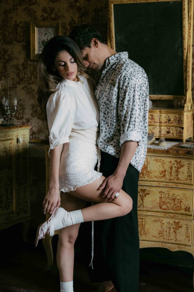 couple in the room